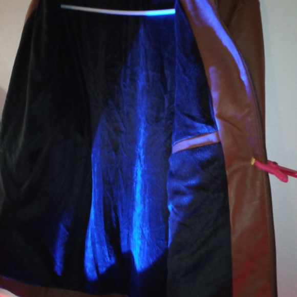 Mens faux leather jacket, - Picture 5 of 5